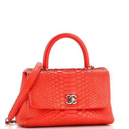 CHANEL ココハンドル パイソン ミニ