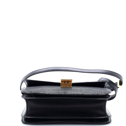 セリーヌ クラシック ボックスバッグ スティングレイ ミディアム