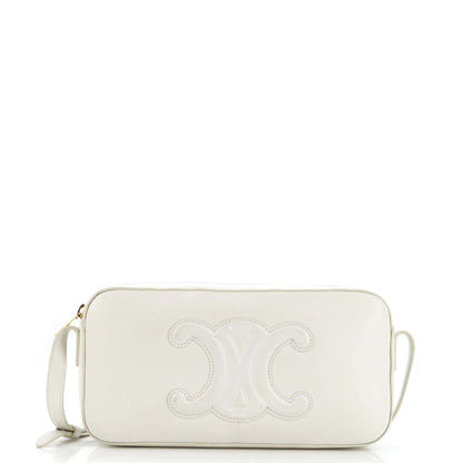 セリーヌ キュイール トリオンフ カメラ ショルダーバッグ レザー スモール