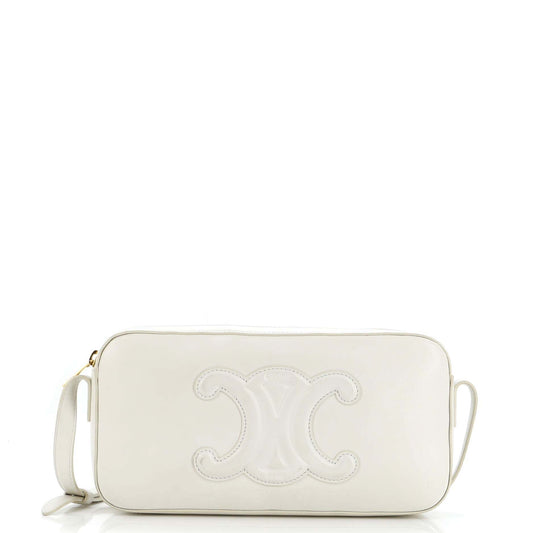 セリーヌ キュイール トリオンフ カメラ ショルダーバッグ レザー スモール