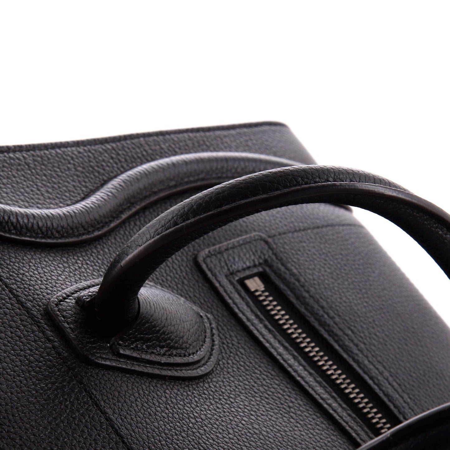 セリーヌ ラゲッジバッグ グレイニーレザー マイクロ