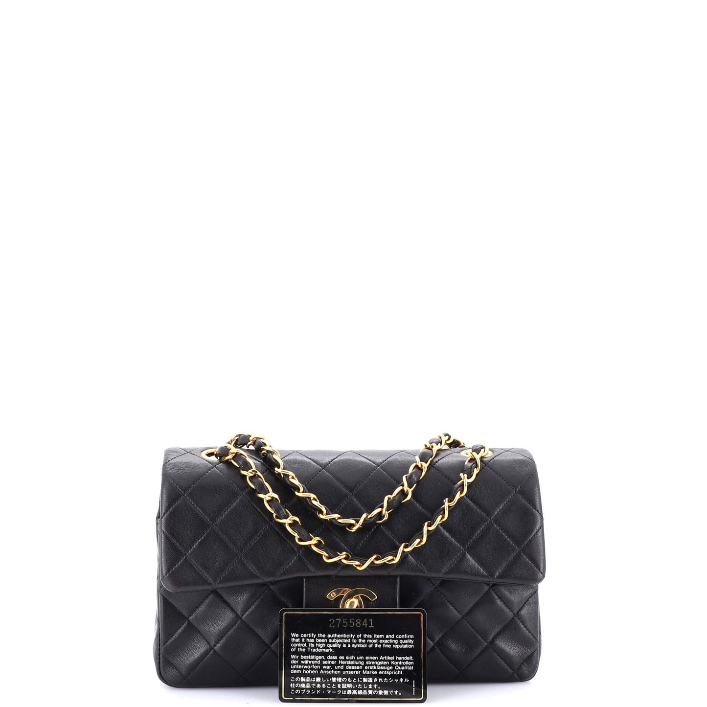 CHANELラムスキン ショルダーバッグ