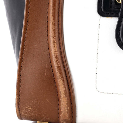 セリーヌ トリコロール ラゲッジバッグ レザー マイクロ