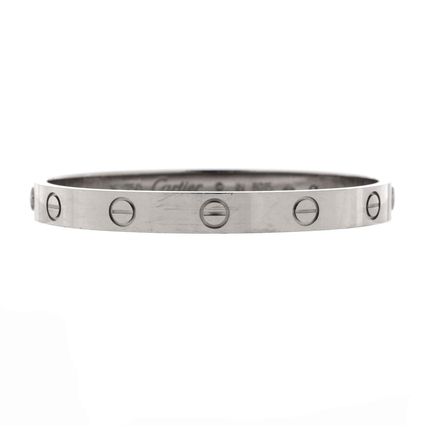 カルティエラブ ブレスレット 18Kホワイトゴールド