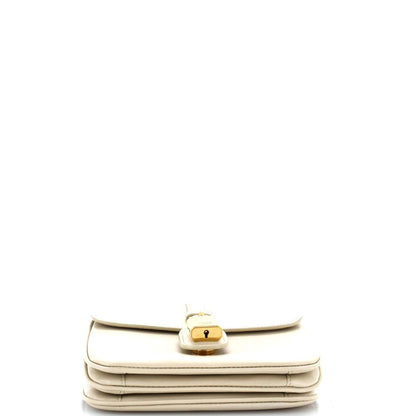 セリーヌ タブー トップハンドルバッグ スムースカーフスキン ミニ