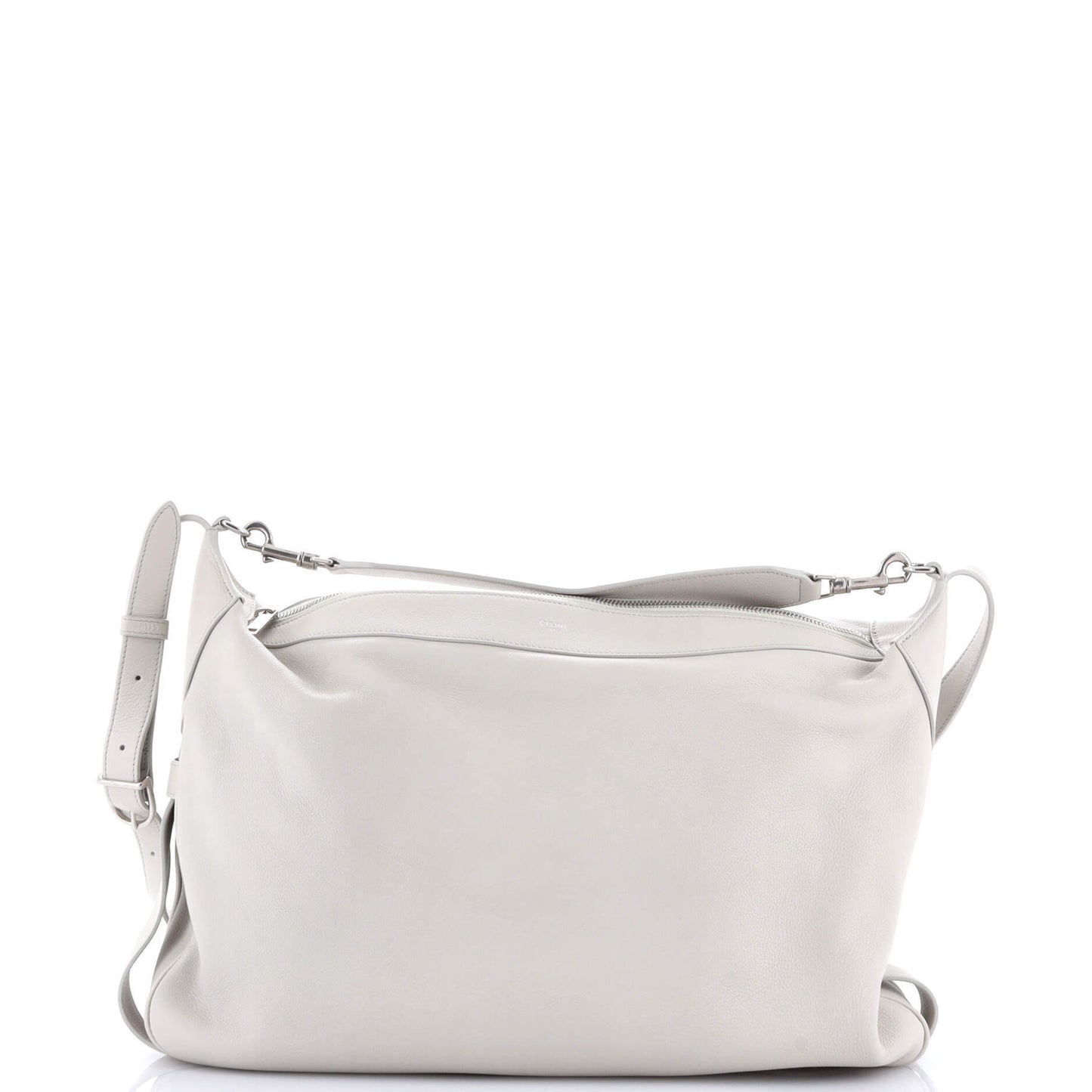 セリーヌ ロミー ショルダーバッグ レザー ラージ