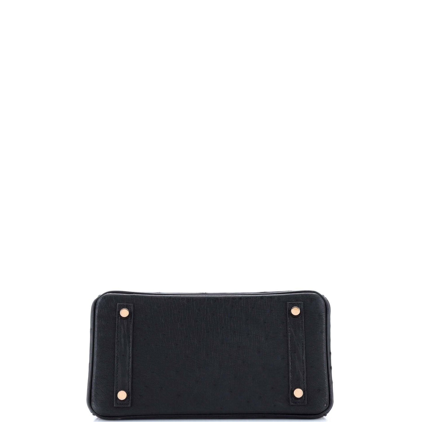 エルメス バーキン ブラックオーストリッチ ローズ 25