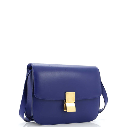 セリーヌ クラシック ボックスバッグ スムースレザー ミディアム