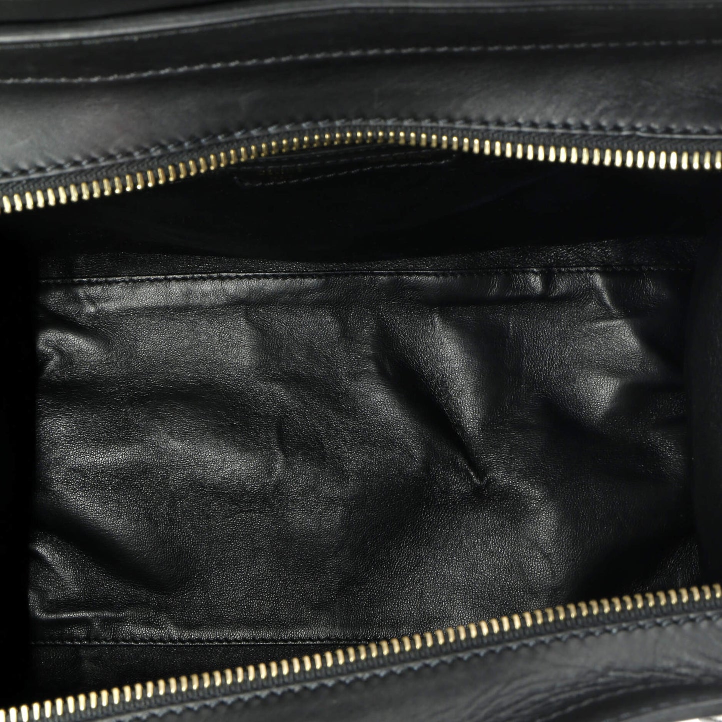 セリーヌ ラゲッジバッグ プリントキャンバス＆レザー ミニ