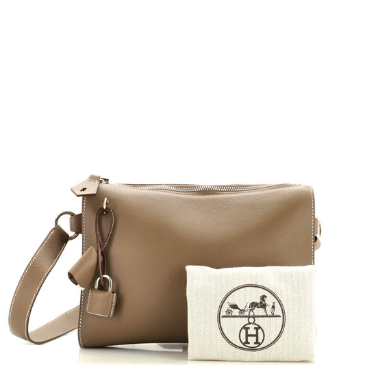 メンズHERMES ボリトルポーチ エトゥープ