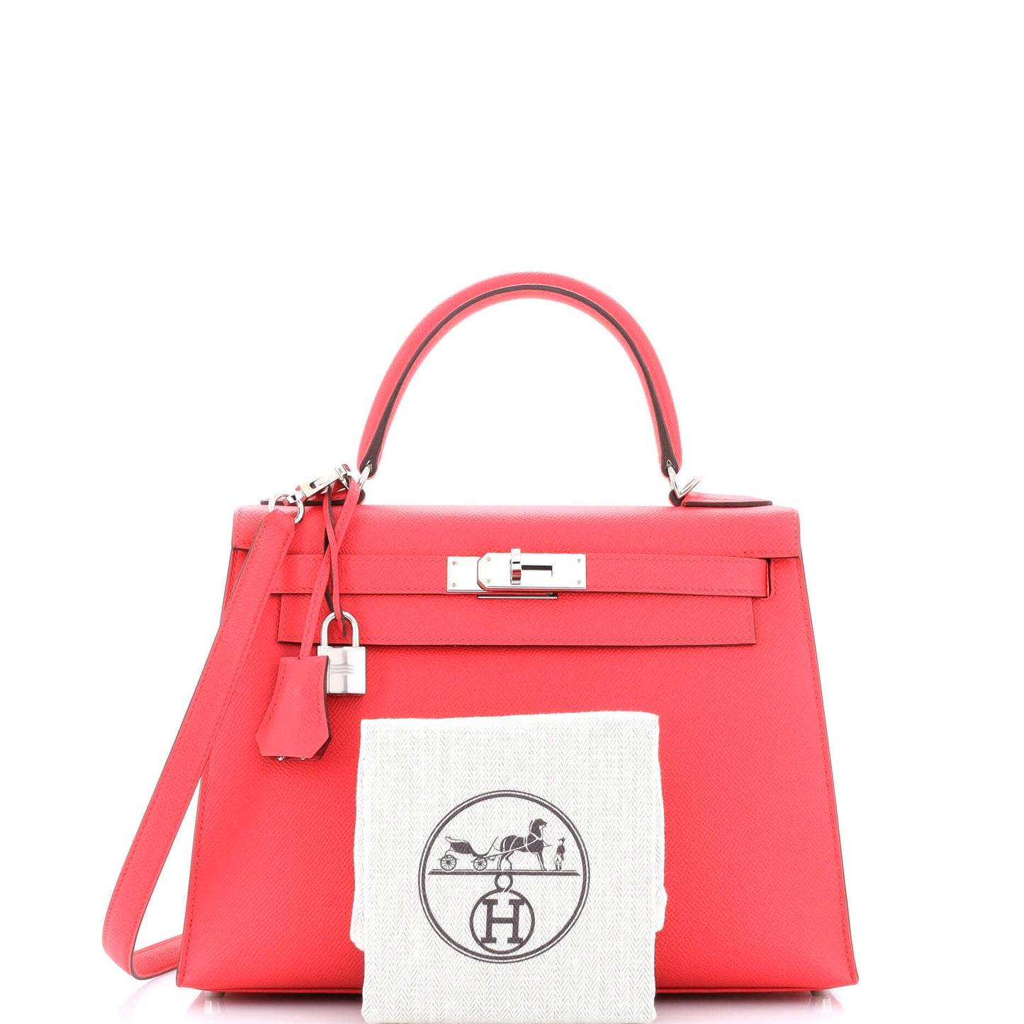 HERMESケリー ピンクエプソン 28