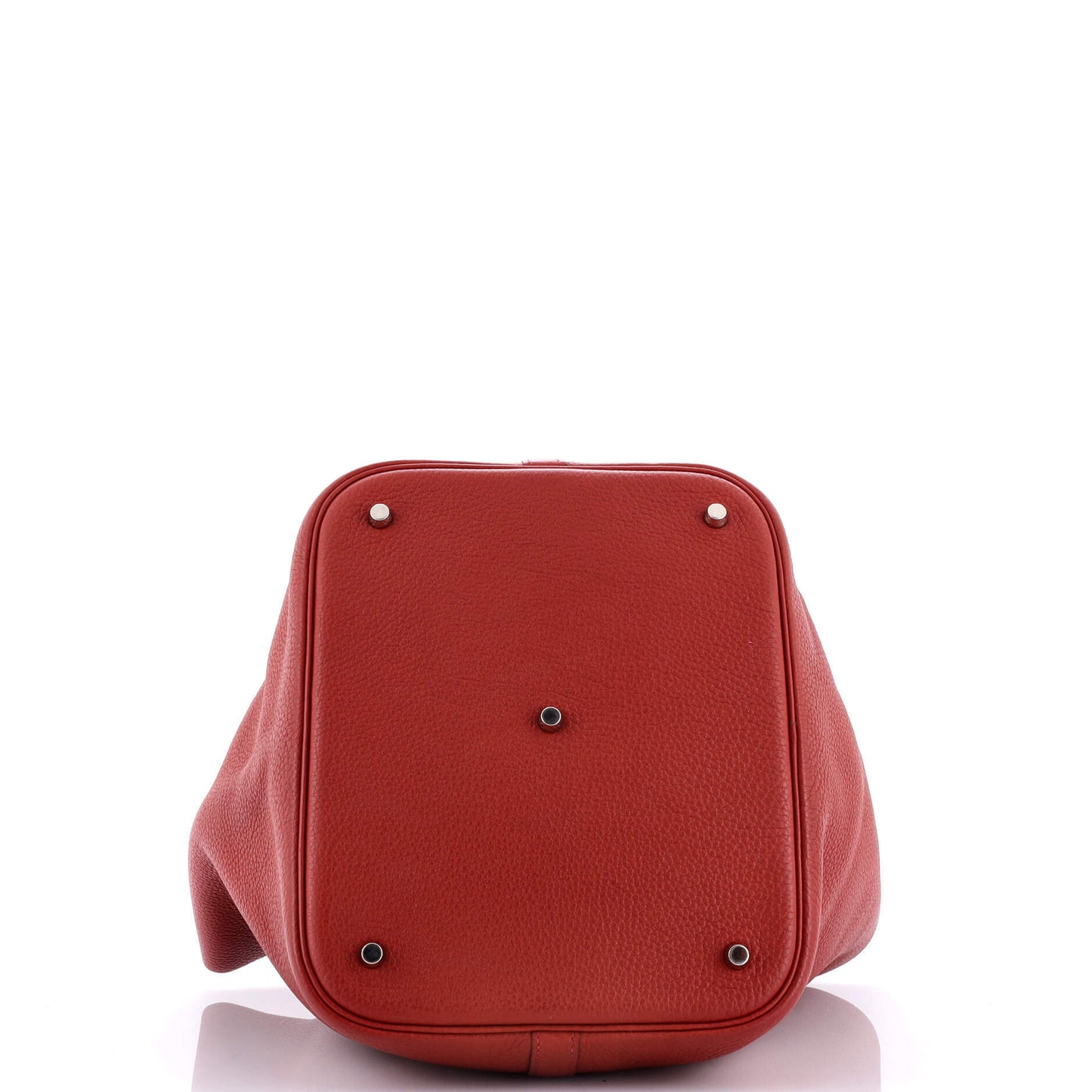 HERMESピコタンバッグ クレマンス GM 赤茶