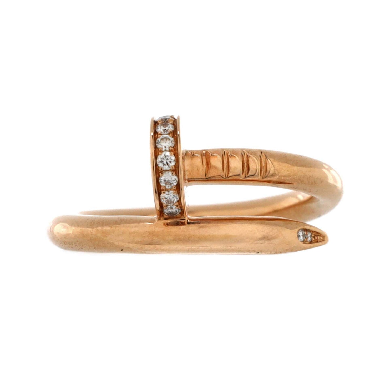 CARTIERジュスト アンクルリング ローズゴールド