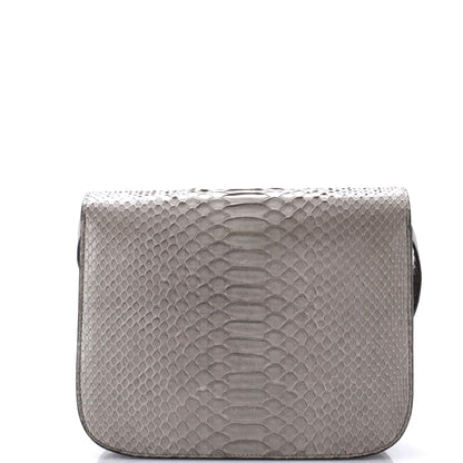 セリーヌ クラシック ボックスバッグ パイソン ミディアム