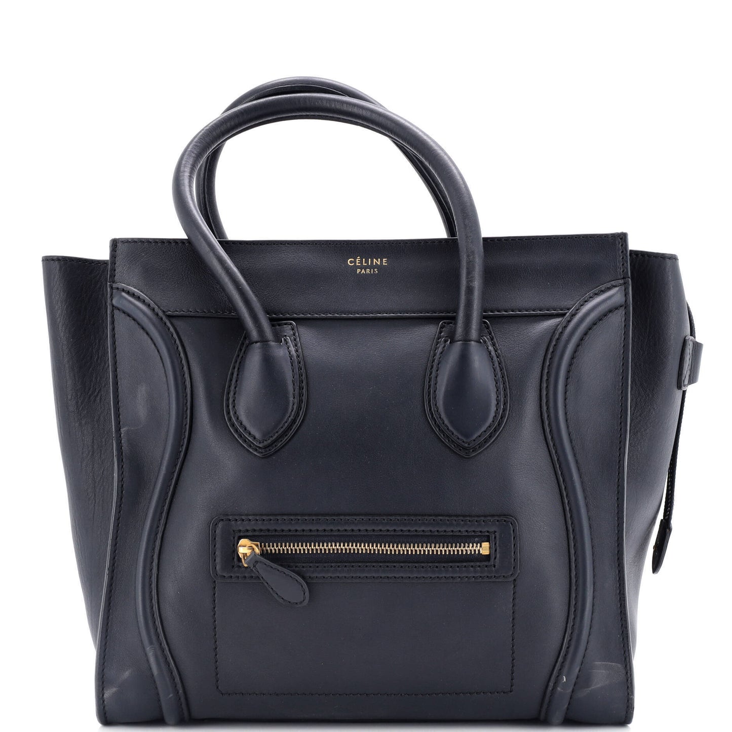 Celine Luggage Bag Smooth Leather Mini