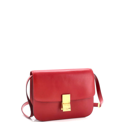 セリーヌ クラシック ボックスバッグ スムースレザー ミディアム