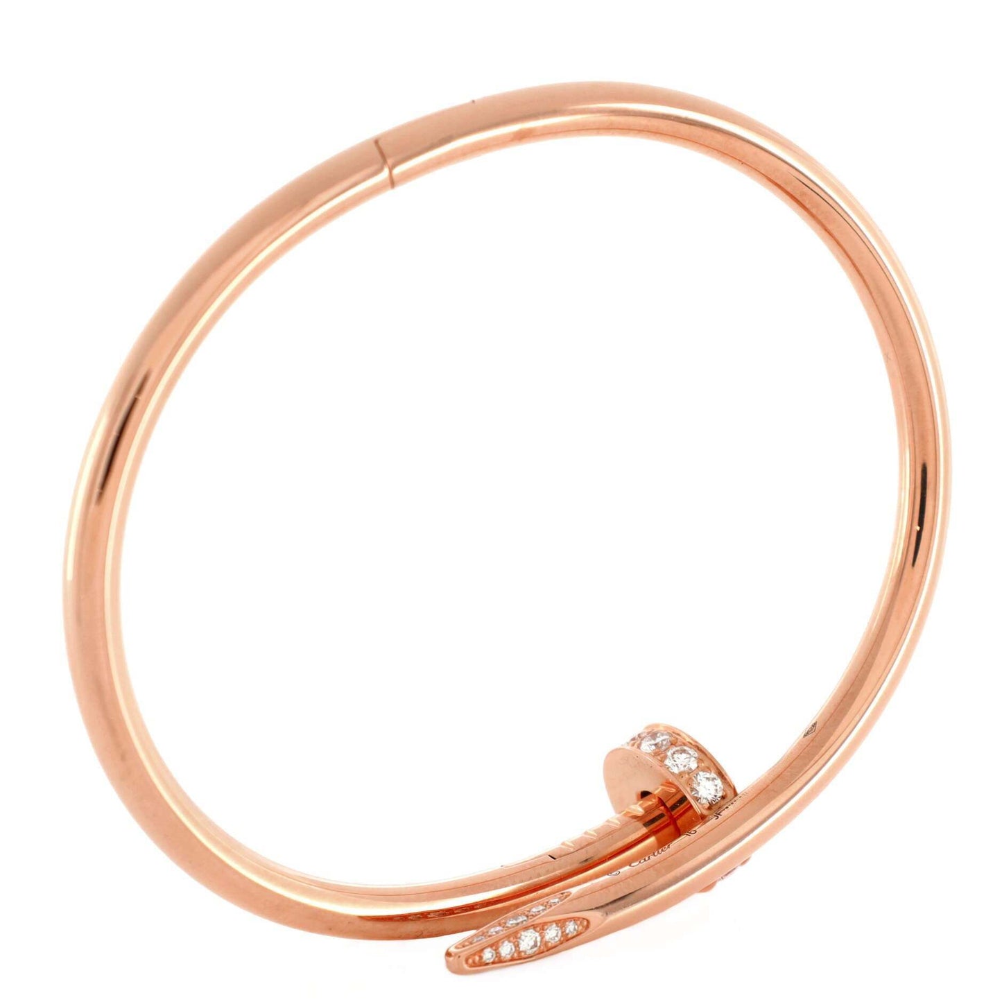 CARTIER ジュスト アンクル ブレスレット 18Kローズゴールド