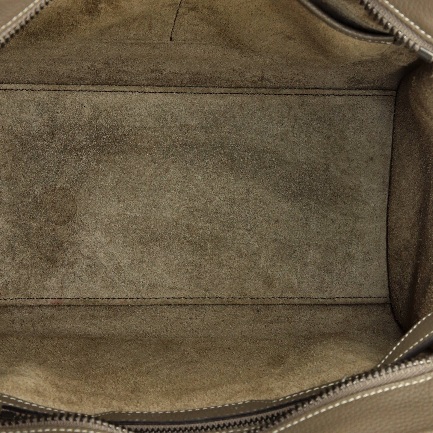 セリーヌ バイカラー ラゲッジバッグ レザー マイクロ