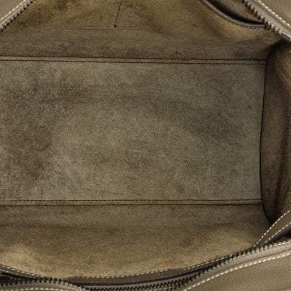 セリーヌ バイカラー ラゲッジバッグ レザー マイクロ