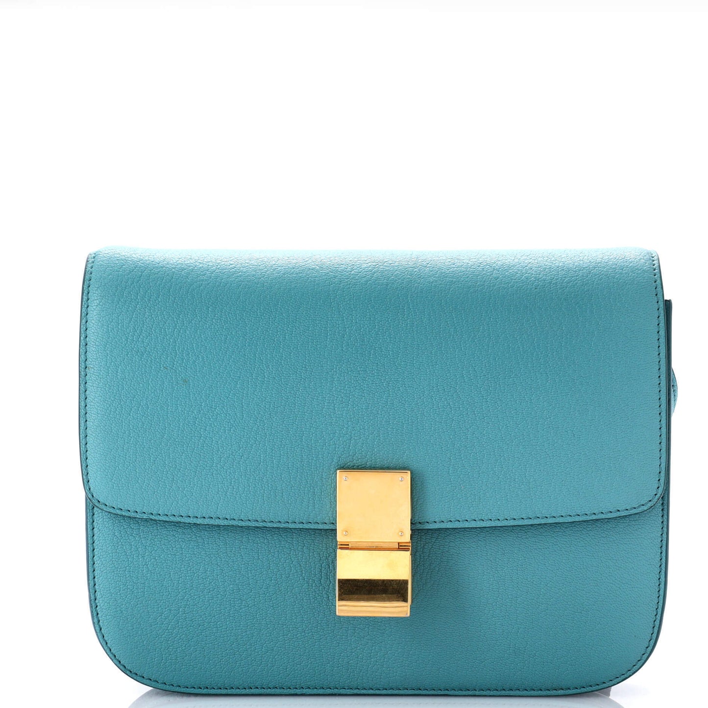 セリーヌ クラシック ボックスバッグ グレイニーレザー ミディアム