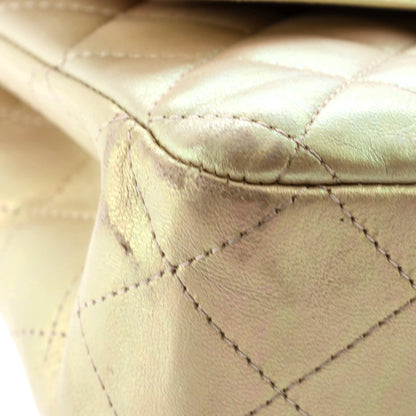 CHANEL イリディセントダブルフラップ