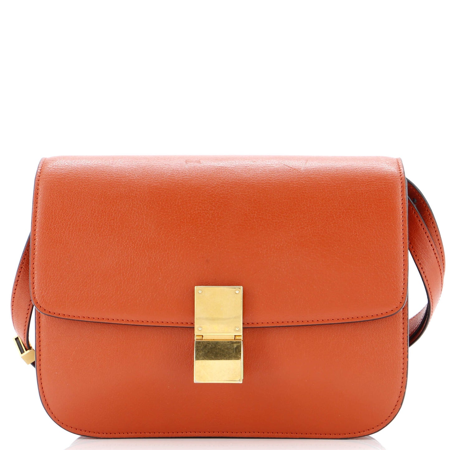 セリーヌ クラシック ボックスバッグ スムースレザー ミディアム