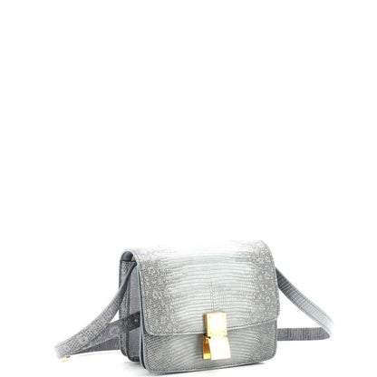 セリーヌ クラシック ボックスバッグ リザード スモール