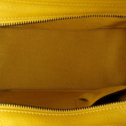 セリーヌ ラゲッジバッグ グレイニーレザー マイクロ