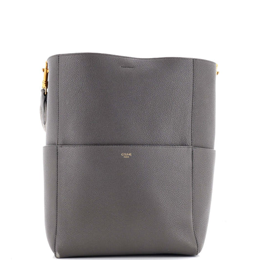 セリーヌ サングル ソーバッグ カーフスキン L