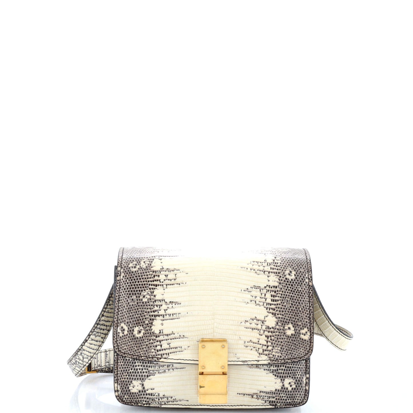 セリーヌ クラシック ボックスバッグ リザード スモール