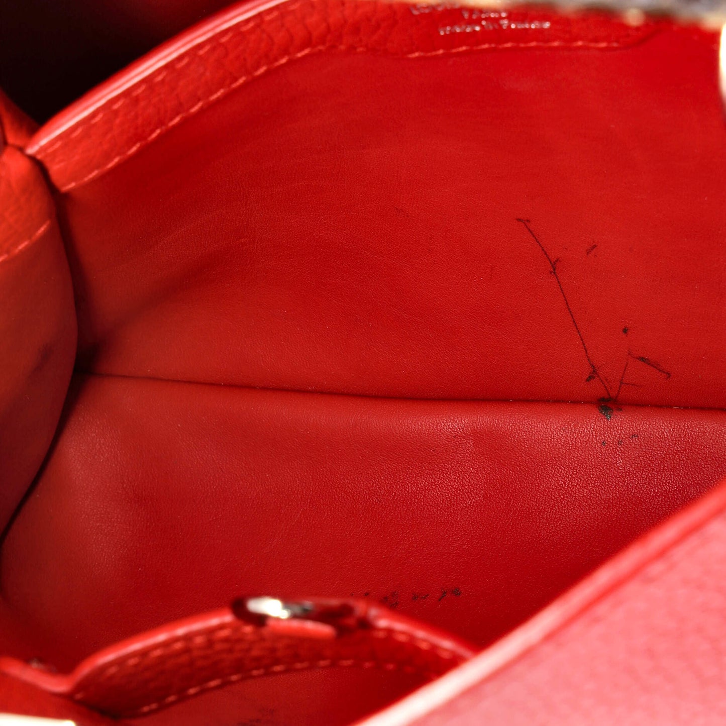 VUITTONカプシーヌ スネークスキン