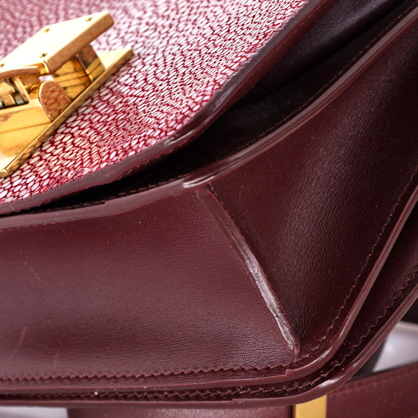 セリーヌ クラシック ボックスバッグ スティングレイ スモール