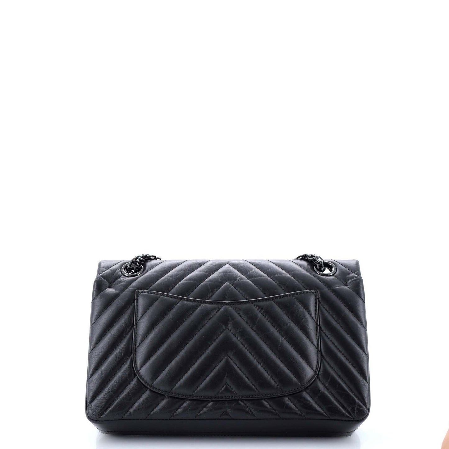 【希少！SO BLACK】CHANELショルダーバッグ