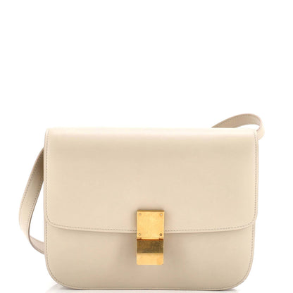 セリーヌ クラシック ボックスバッグ スムースレザー ミディアム