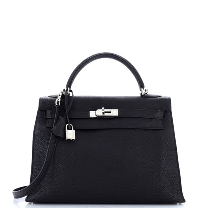エルメス ケリー ブラック トゴ 32