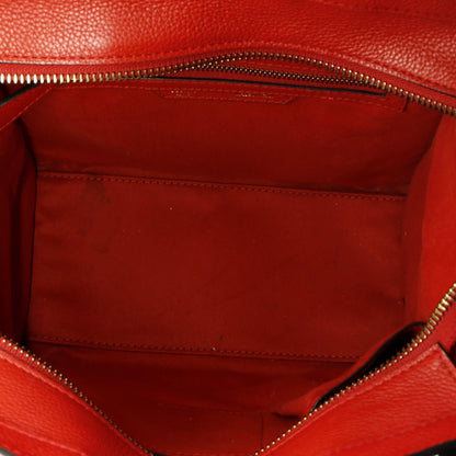 セリーヌ ラゲッジバッグ グレイニーレザー マイクロ