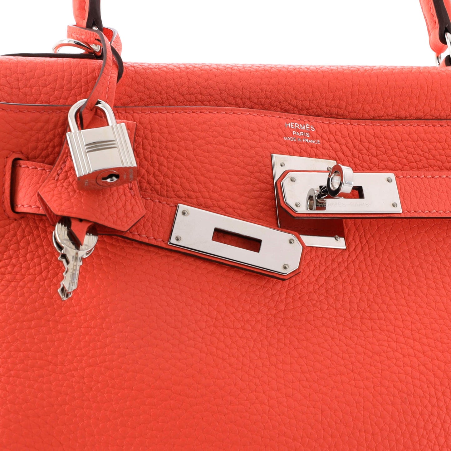 HERMESケリー レッドクレマンス 28
