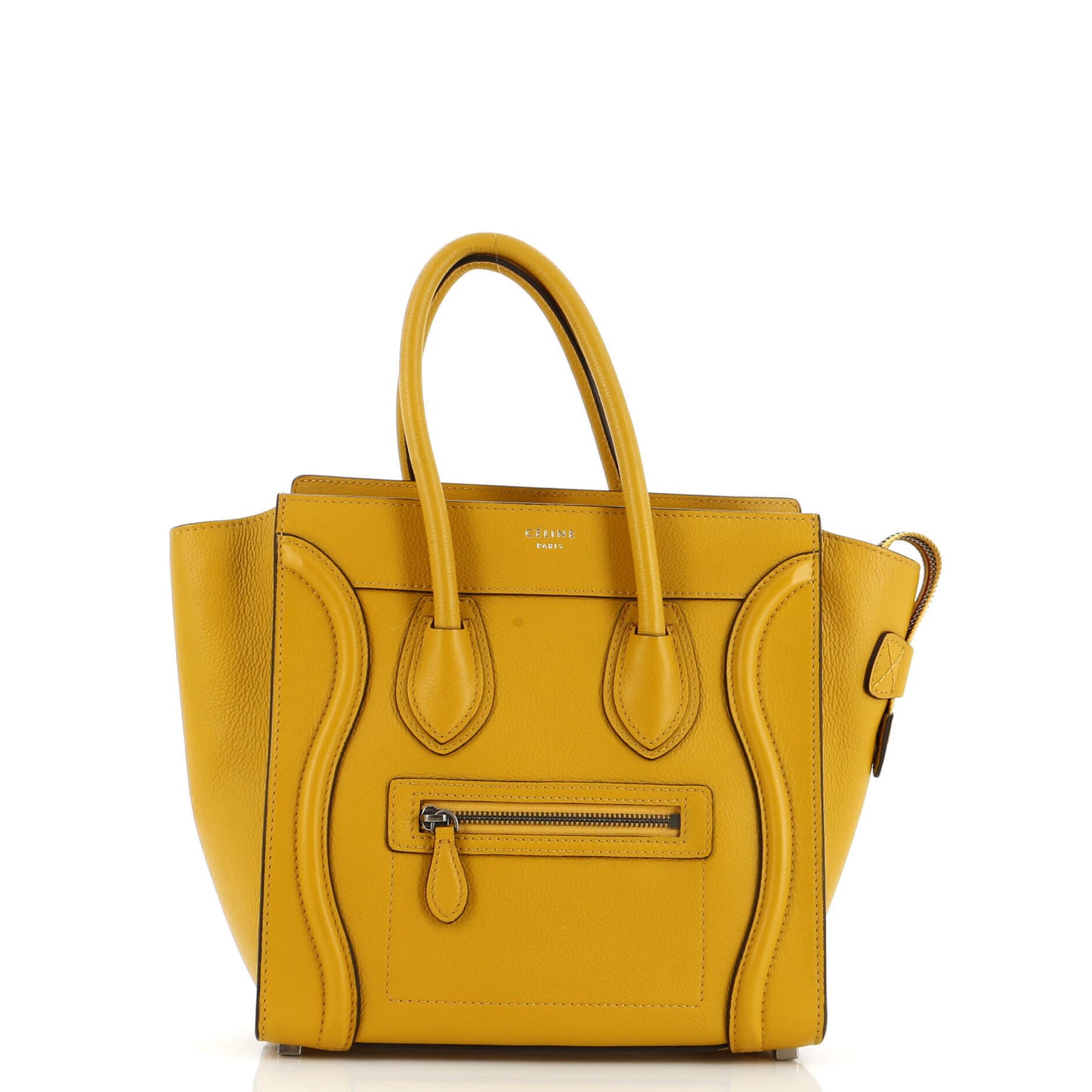 セリーヌ ラゲッジバッグ グレイニーレザー マイクロ