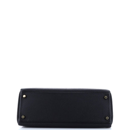 エルメス ケリーブラックゴールド 32