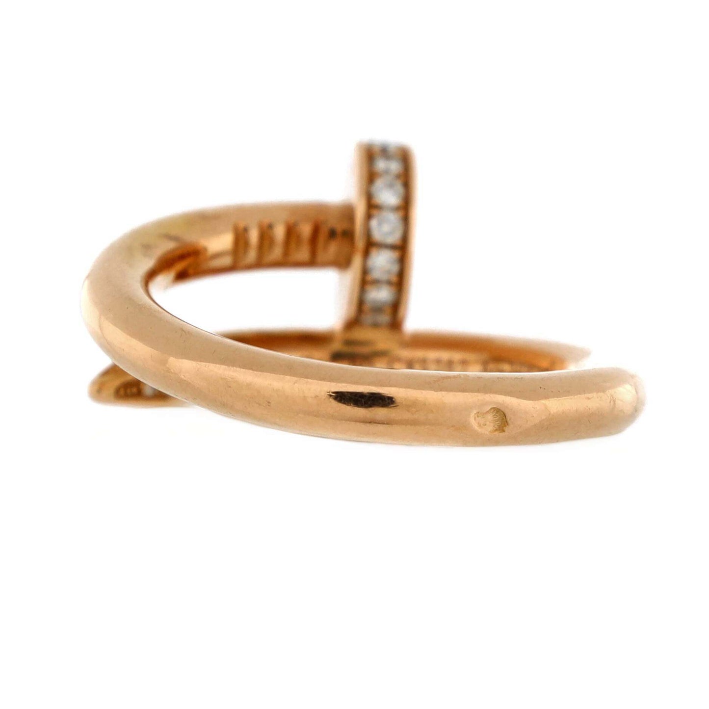 カルティエリングローズゴールド