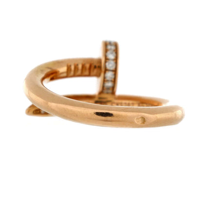 カルティエリングローズゴールド