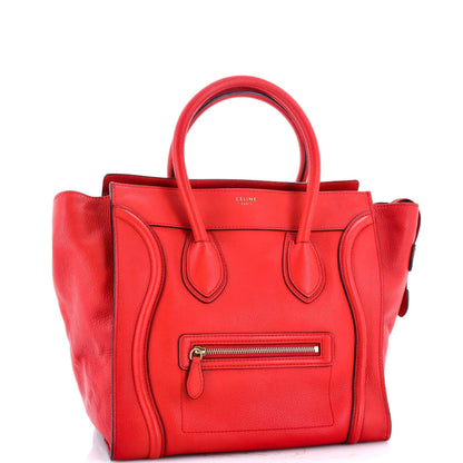 セリーヌ ラゲッジバッグ グレイニーレザー ミニ