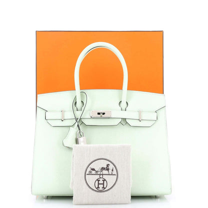 HERMESバーキン セリエ バッグ グリーン エプソン 30