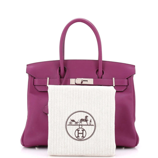 エルメス バーキン パープル スイフト 30