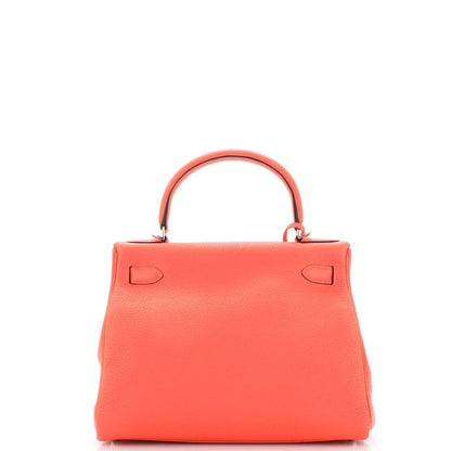 HERMESケリー レッドクレマンス 28