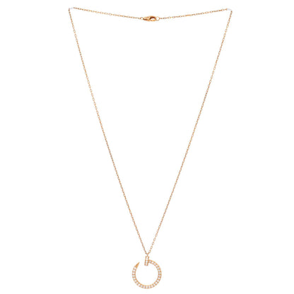 CARTIERジュスト アン クル ネックレス イエロー ゴールド