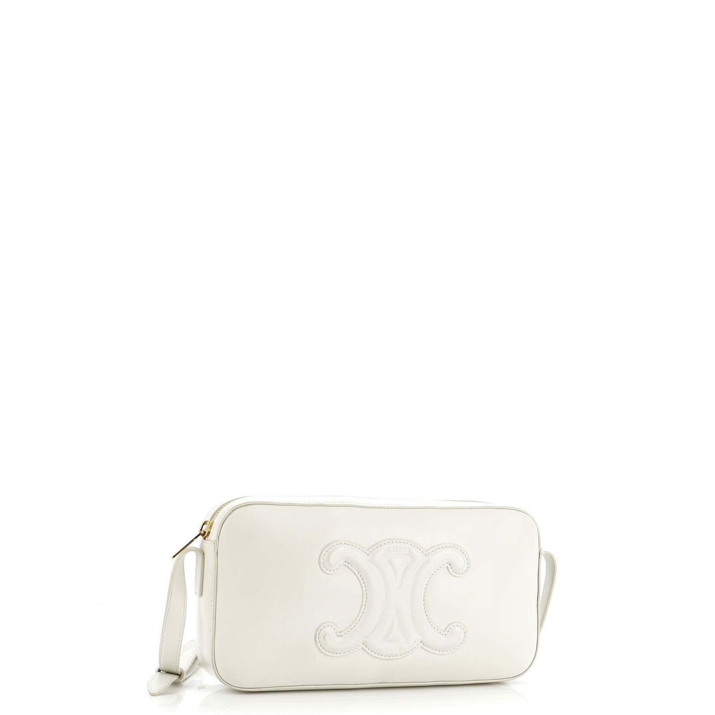 セリーヌ キュイール トリオンフ カメラ ショルダーバッグ レザー スモール