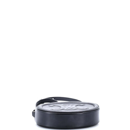 セリーヌ トリオンフ オーバル クロスボディバッグ レザー ミニ