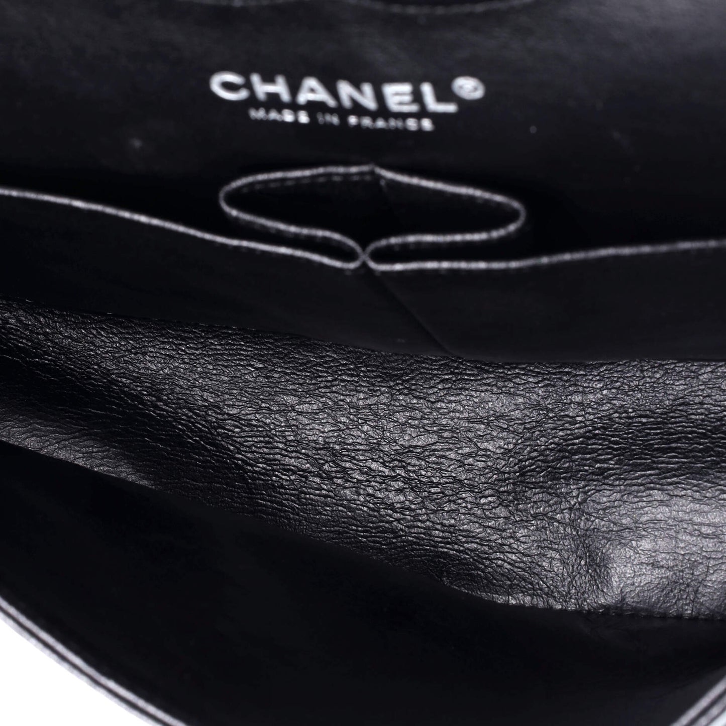 シャネルエナメルショルダーバッグ