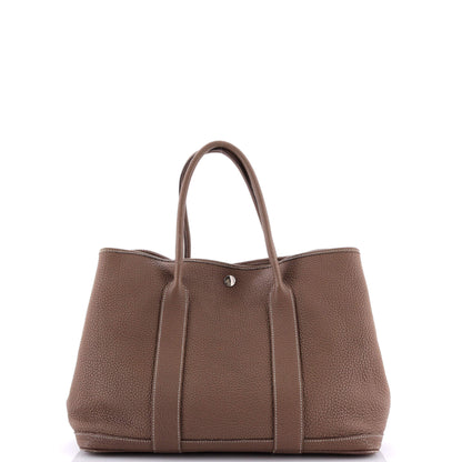 HERMESガーデンパーティートートレザー36